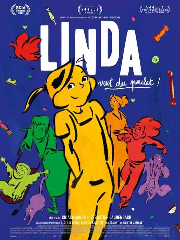 Affiche du film Linda veut du poulet !